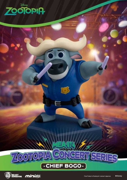 Assortimento di figurine Zootopia Mini Egg Attack Blind Box Concert Series 8 cm