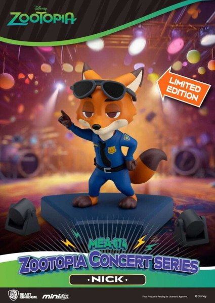 Assortimento di figurine Zootopia Mini Egg Attack Blind Box Concert Series 8 cm