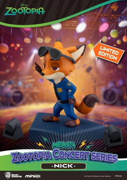 Assortimento di figurine Zootopia Mini Egg Attack Blind Box Concert Series 8 cm