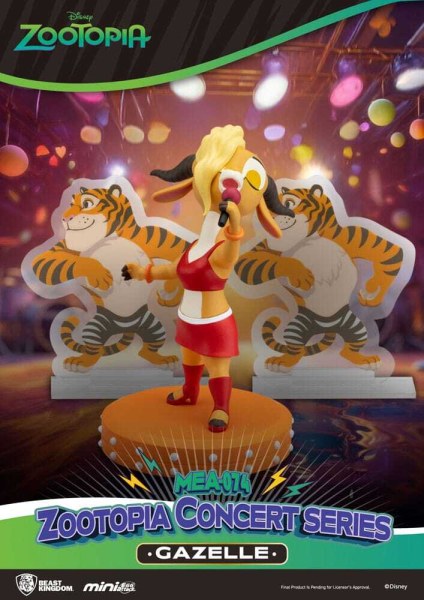 Assortimento di figurine Zootopia Mini Egg Attack Blind Box Concert Series 8 cm