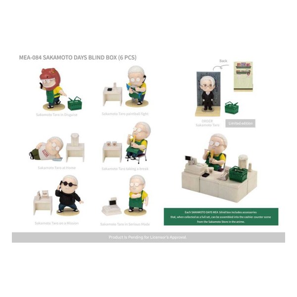 Figure della serie Sakamoto Nichijou Store Sakamoto Taro Blind Box