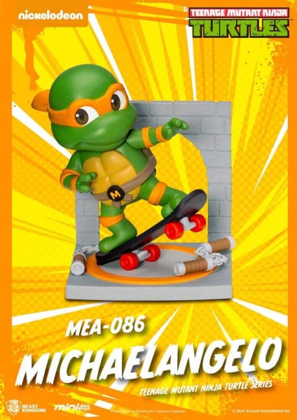 Assortimento di figurine delle Tartarughe Ninja Mini Egg Attack Blind Box Series 12 cm