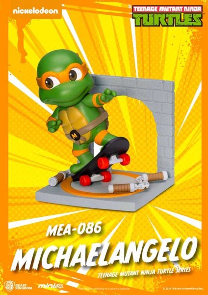 Assortimento di figurine delle Tartarughe Ninja Mini Egg Attack Blind Box Series 12 cm