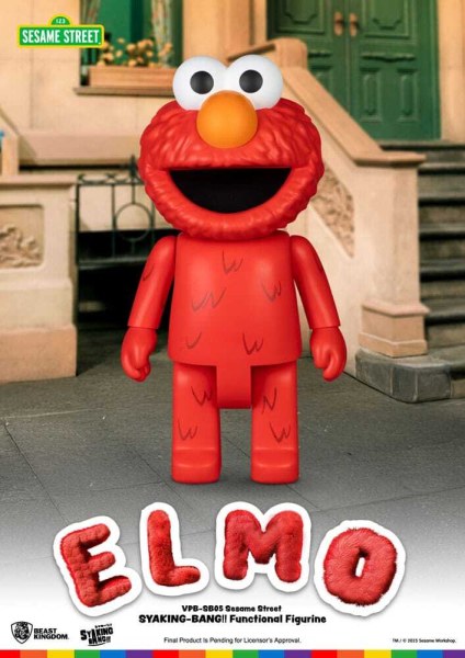 Sesame Street Siaking Bang Elmo Salvadanaio in vinile 47 cm