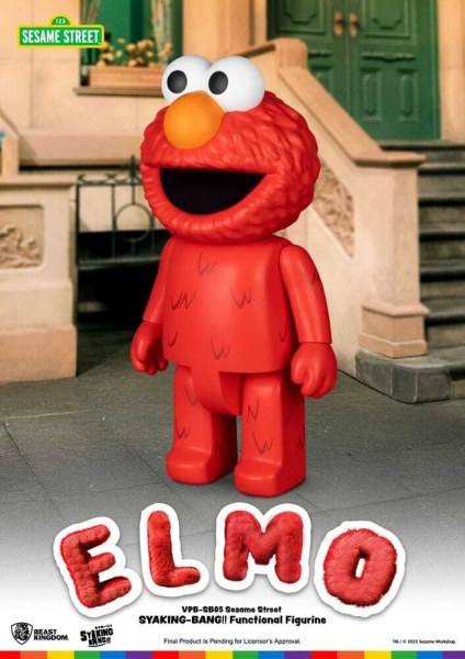 Sesame Street Siaking Bang Elmo Salvadanaio in vinile 47 cm