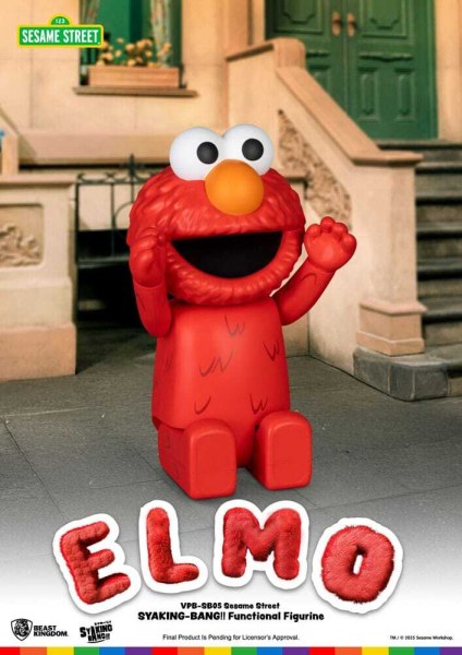 Sesame Street Siaking Bang Elmo Salvadanaio in vinile 47 cm
