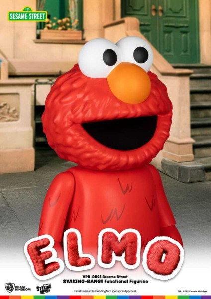 Sesame Street Siaking Bang Elmo Salvadanaio in vinile 47 cm