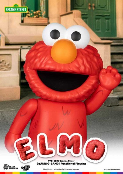 Sesame Street Siaking Bang Elmo Salvadanaio in vinile 47 cm