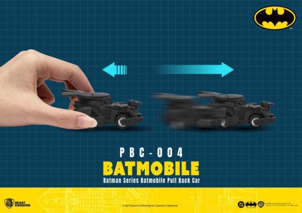 Batman Pull Back Car Series 6 confezioni di macchinine a frizione Blind Box