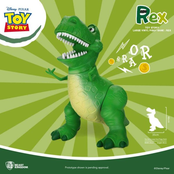 Salvadanaio Toy Story Rex salvadanaio 46 cm