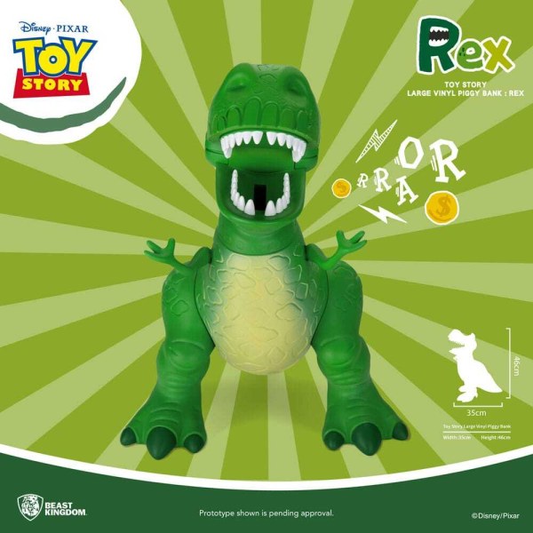 Salvadanaio Toy Story Rex salvadanaio 46 cm