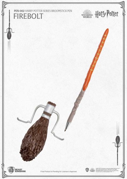 Penna a sfera Harry Potter Firebolt Flying Broomstick 29 cm