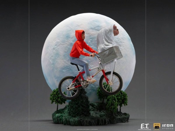 Statuetta ET l'extraterrestre 1/10 Deluxe Art Scale ET & Elliot 27 cm