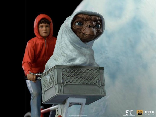 Statuetta ET l'extraterrestre 1/10 Deluxe Art Scale ET & Elliot 27 cm