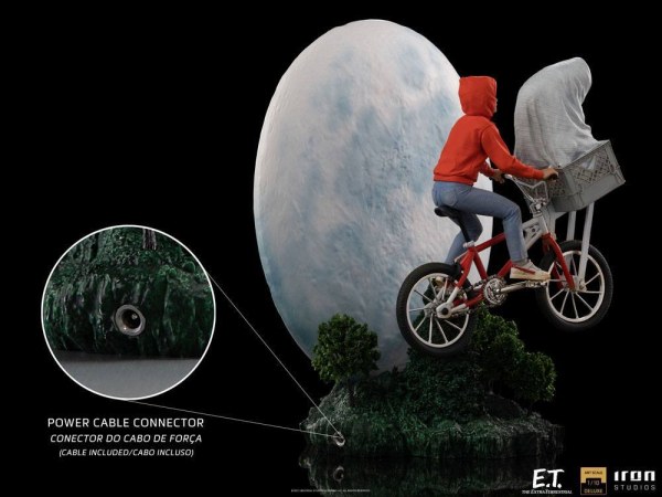 Statuetta ET l'extraterrestre 1/10 Deluxe Art Scale ET & Elliot 27 cm