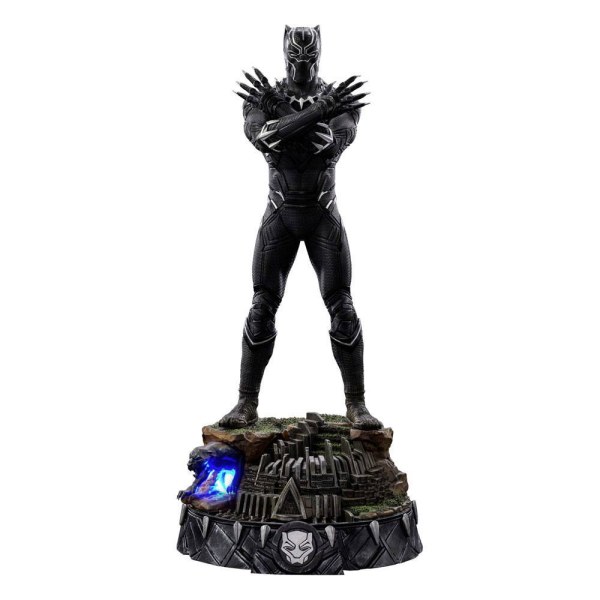 Statuetta The Infinity Saga Art Scale 1/10 Black Panther Deluxe 25 cm