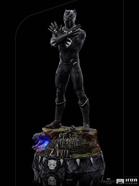 Statuetta The Infinity Saga Art Scale 1/10 Black Panther Deluxe 25 cm