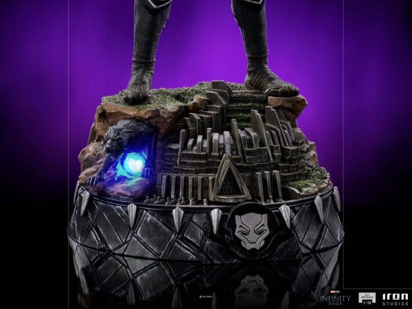 Statuetta The Infinity Saga Art Scale 1/10 Black Panther Deluxe 25 cm