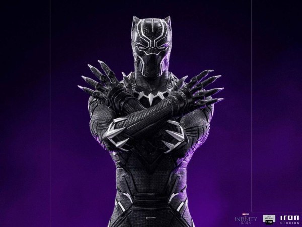 Statuetta The Infinity Saga Art Scale 1/10 Black Panther Deluxe 25 cm