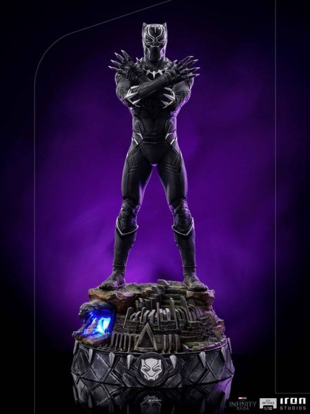 Statuetta The Infinity Saga Art Scale 1/10 Black Panther Deluxe 25 cm