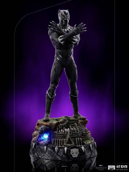Statuetta The Infinity Saga Art Scale 1/10 Black Panther Deluxe 25 cm