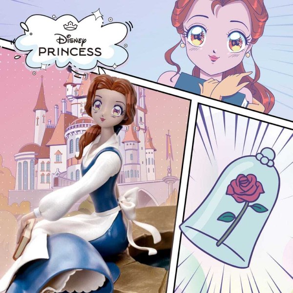 Statuetta Disney Anime Princess Scale Belle 15 cm