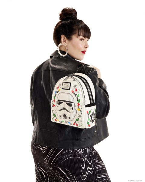 MINI ZAINO STORMTROOPER HOLIDAY - LOUNGEFLY STAR WARS
