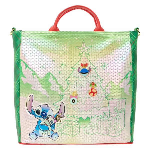 BORSA SHOPPER LILO E STITCH HOLIDAY - DISNEY LOUNGEFLY