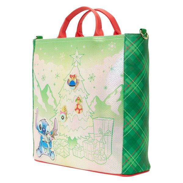 BORSA SHOPPER LILO E STITCH HOLIDAY - DISNEY LOUNGEFLY