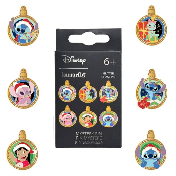 SPILLA MISTERY BOX ORNAMENTI PER LE FESTE DI LILO & STITCH - DISNEY LOUNGEFLY