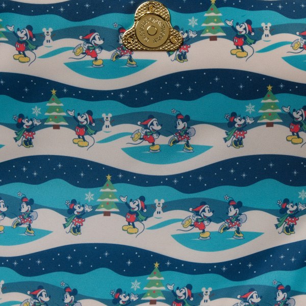 BORSA A TRACOLLA TOPOCLIMA E MINNIE HOLIDAY - DISNEY LOUNGEFLY
