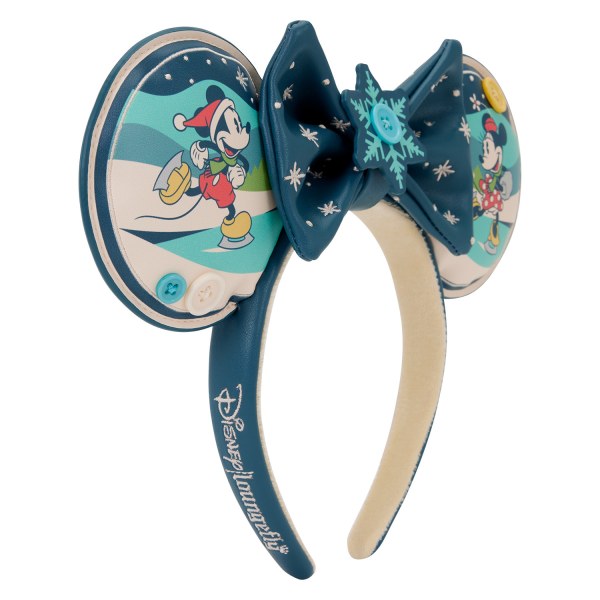 CERCHIETTO PER LE ORECCHIE TOPOLINO E MINNIE PER LE FESTE - DISNEY LOUNGEFLY