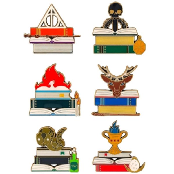 HARRY POTTER BOOK MYSTERY BOX PIN - HARRY POTTER LOUNGEFLY