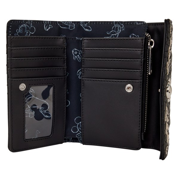 Portafoglio con patta Topolino Artist Sketch - Disney Loungefly