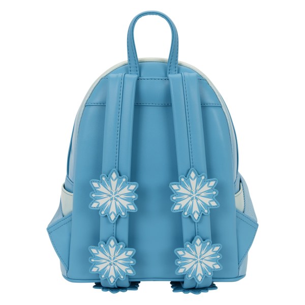 Mini zaino cosplay con paillettes glitterate della principessa Elsa - Disney Loungefly Frozen
