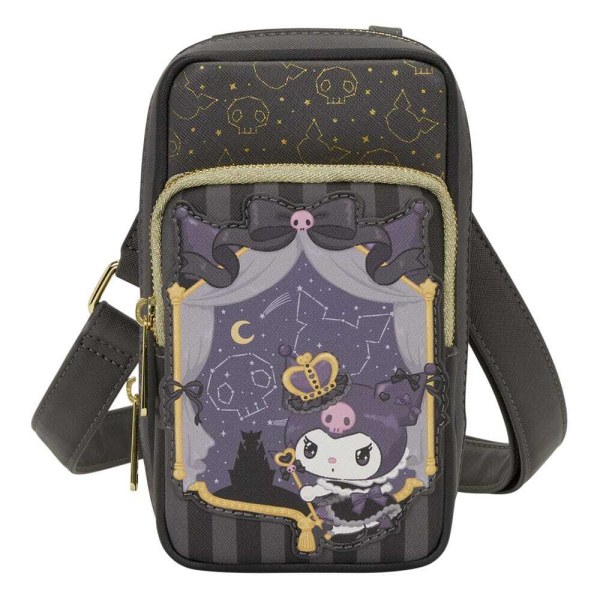 Borsa per cellulare con portamonete 20° anniversario Kuromi - Loungefly Sanrio