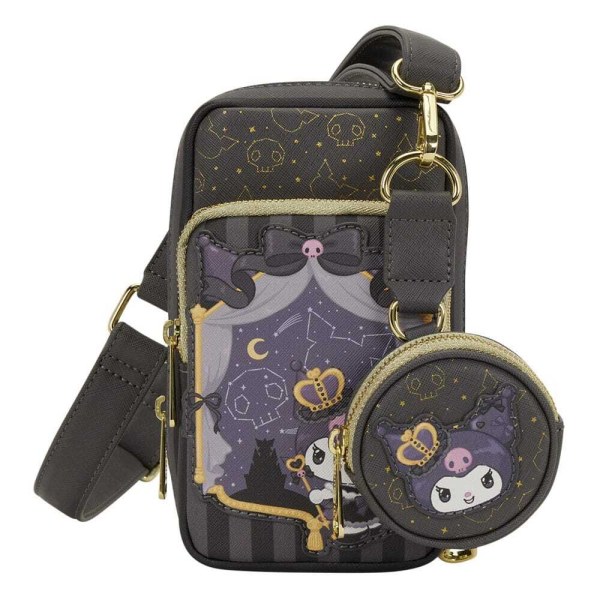 Borsa per cellulare con portamonete 20° anniversario Kuromi - Loungefly Sanrio