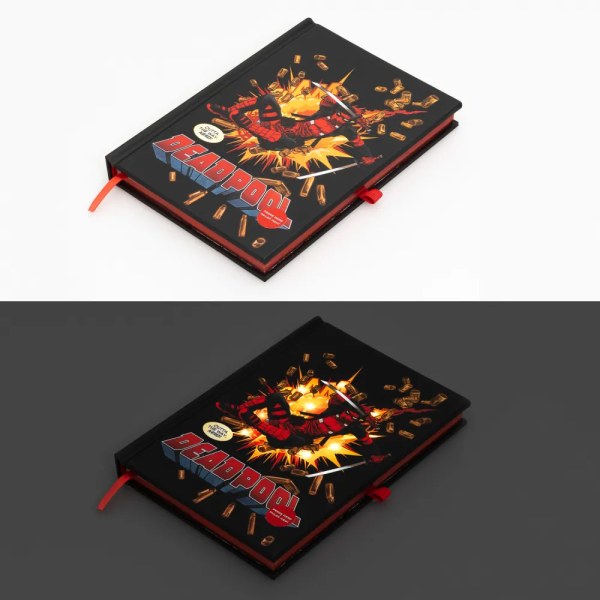 QUADERNO PREMIUM A5 CON LUCE - MARVEL DEADPOOL