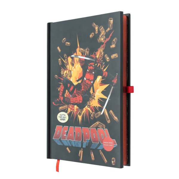 QUADERNO PREMIUM A5 CON LUCE - MARVEL DEADPOOL