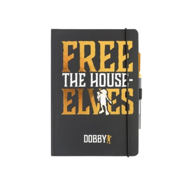 QUADERNO A5 PREMIUM CON PENNA DOBBY - HARRY POTTER