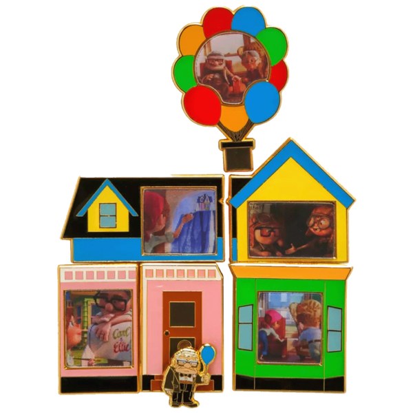 SPILLA MISTERIOSA SCATOLA PUZZLE LENTICOLARE UP - LOUNGEFLY PIXAR