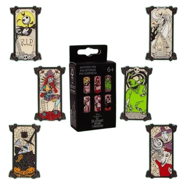 SPILLA MYSTERY BOX IN STILE RITRATTO - DISNEY LOUNGEFLY THE NIGHTMARE BEFORE CHRISTMAS