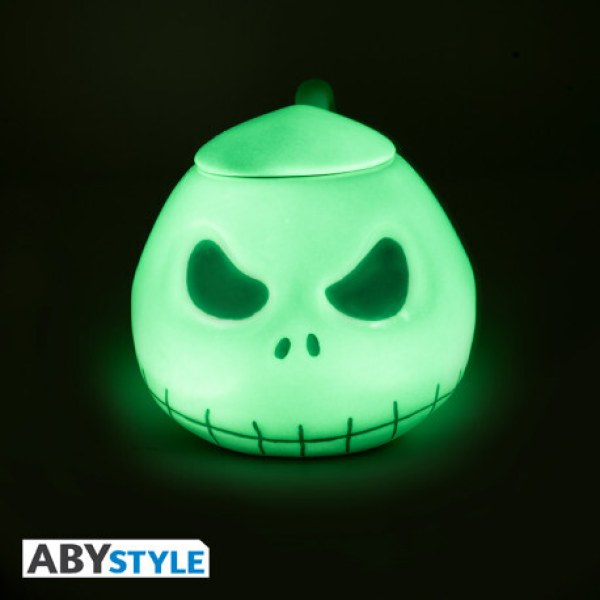 Tazza 3D Jack fosforescente - Disney The Nightmare before Natale