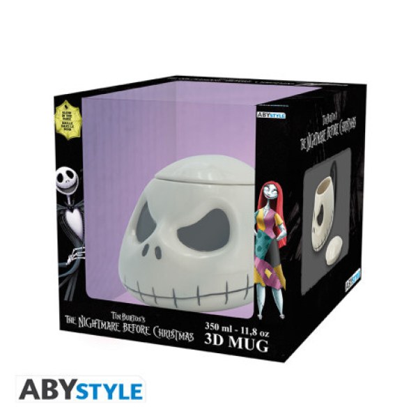 Tazza 3D Jack fosforescente - Disney The Nightmare before Natale