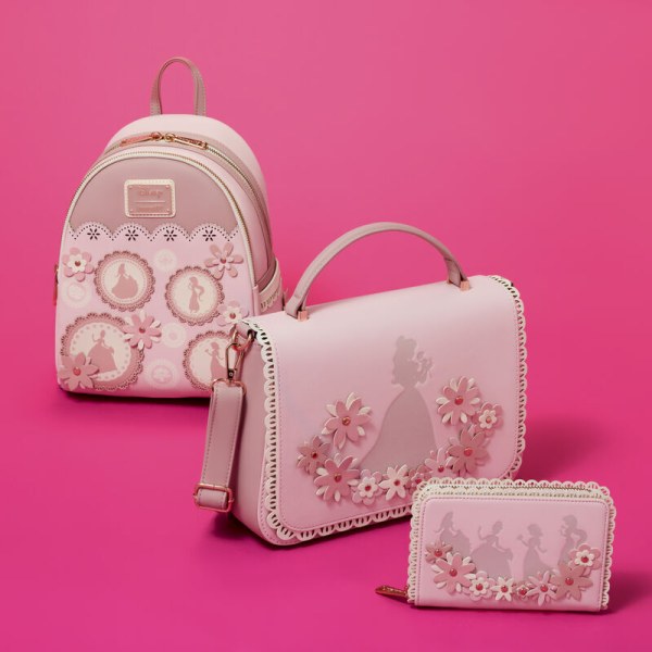 Mini zaino in pizzo floreale da principessa - Disney Loungefly