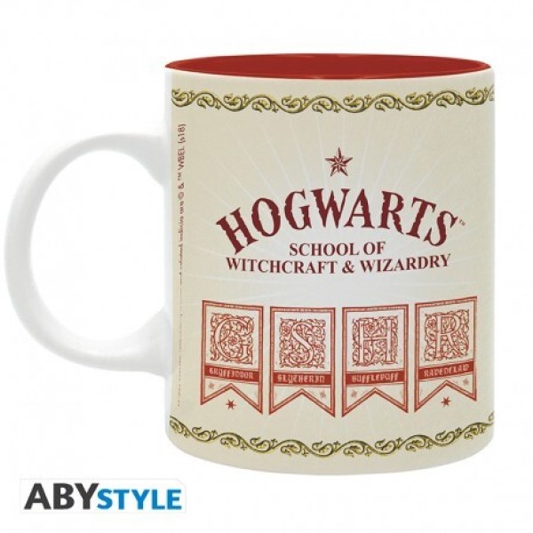 Tazza Quattro Case - Harry Potter