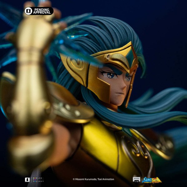 I Cavalieri dello Zodiaco Statua 1/10 Art Scale Aquarius Camus 28 cm