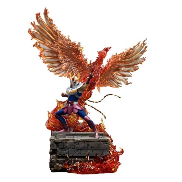 Statua dei Cavalieri dello Zodiaco 1/10 Deluxe Art Scale Phoenix Ikki 41 cm