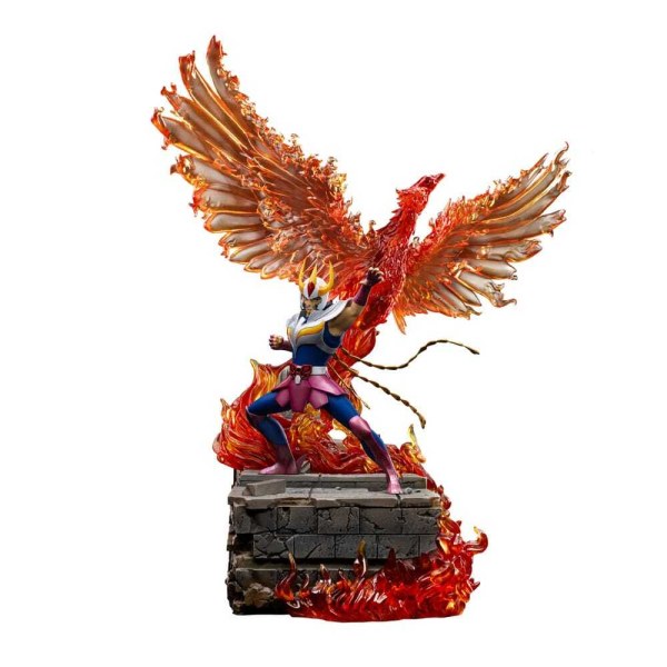 Statua dei Cavalieri dello Zodiaco 1/10 Deluxe Art Scale Phoenix Ikki 41 cm