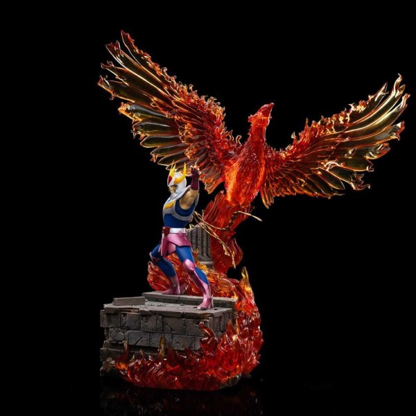 Statua dei Cavalieri dello Zodiaco 1/10 Deluxe Art Scale Phoenix Ikki 41 cm